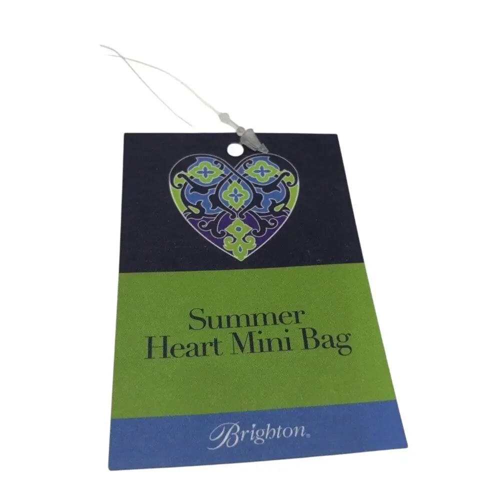 NWT Brighton Summer Heart Mini Crossbody – Navy Sophia Collection